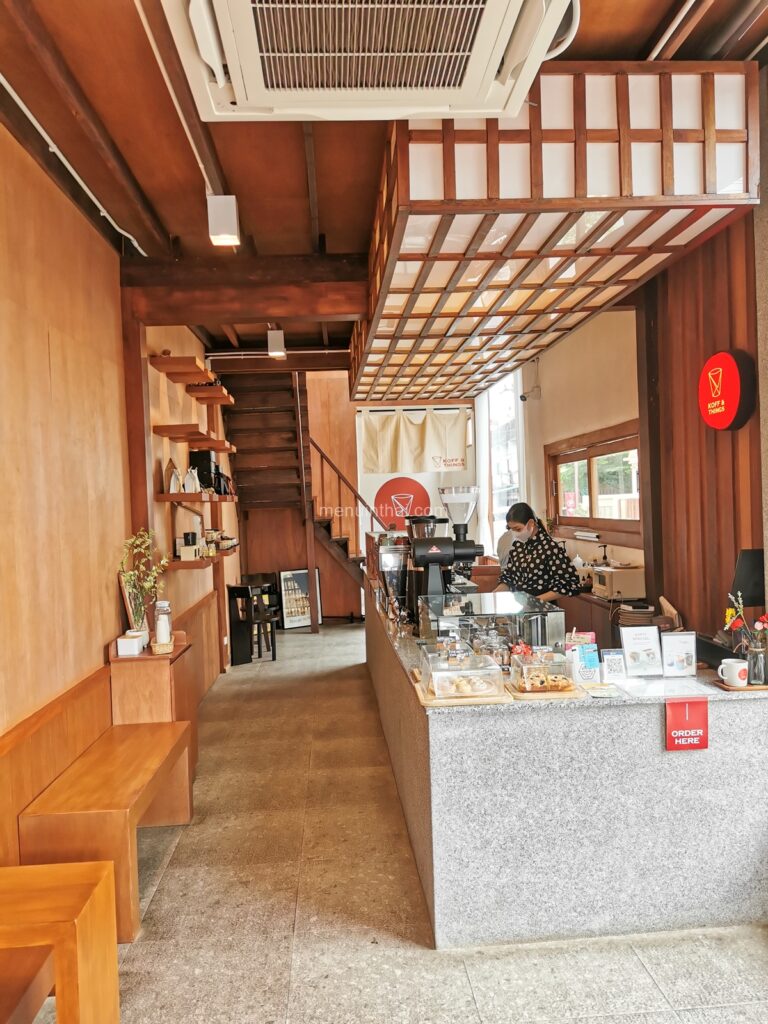 เมนู ราคา Koff and Things คาเฟ่บ้านไม้สไตล์ญี่ปุ่น